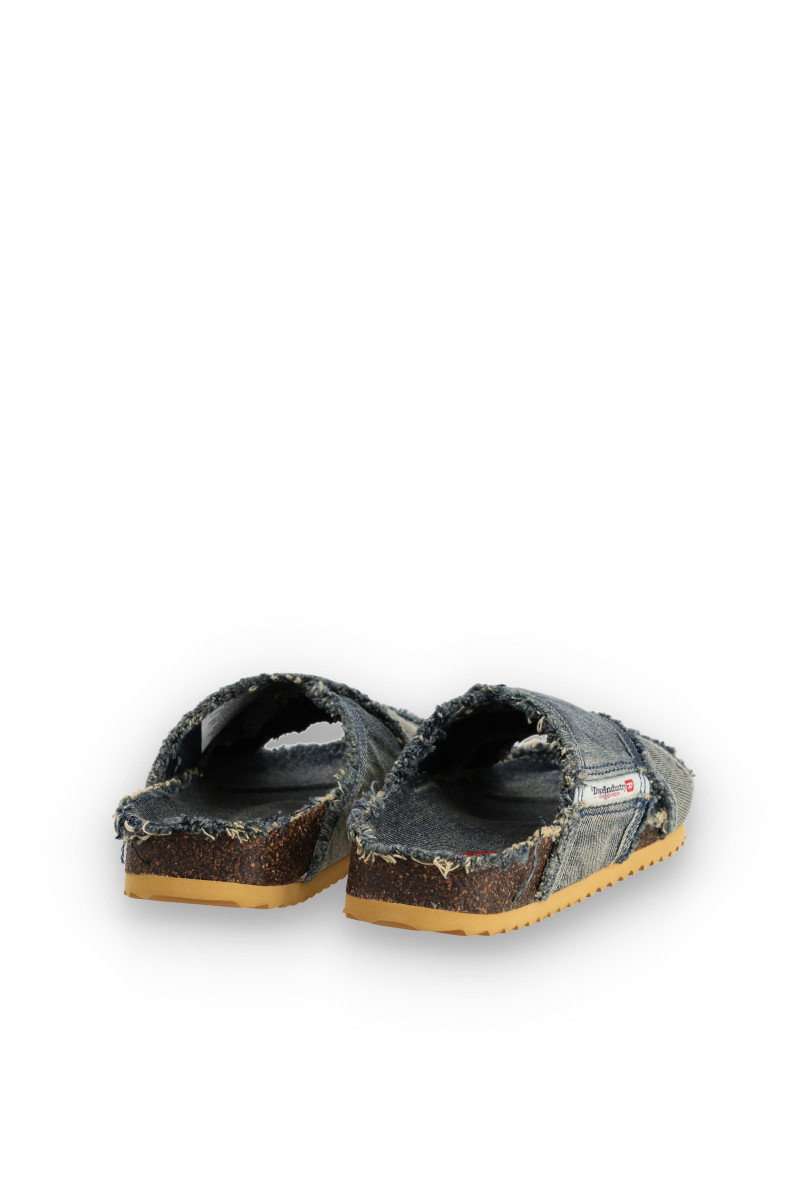 Šľapky Diesel Woodstock D-Woodstock-Sa-Cross W Sandals Blue Denim