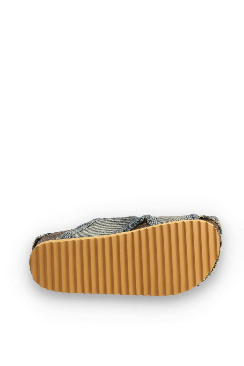 Šľapky Diesel Woodstock D-Woodstock-Sa-Cross W Sandals Blue Denim
