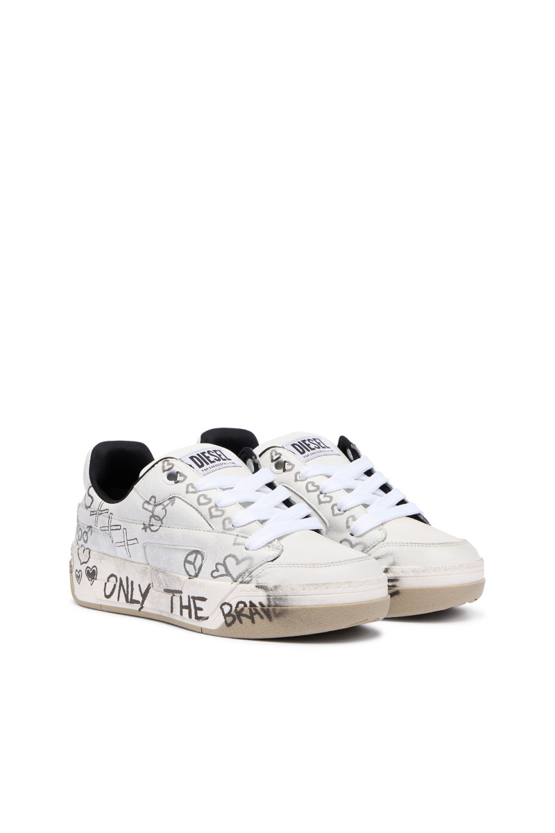 Tenisky Diesel D-Ollie S-D-Ollie Low W Sneakers White/Seneca Rock