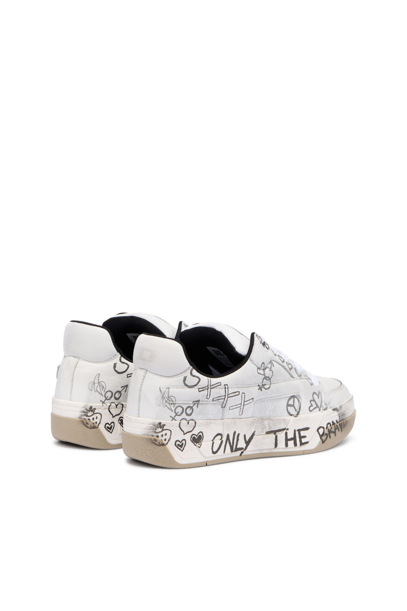 Tenisky Diesel D-Ollie S-D-Ollie Low W Sneakers White/Seneca Rock