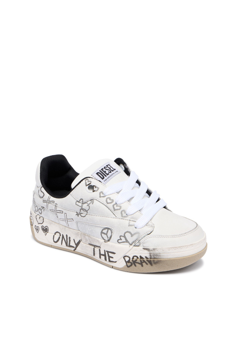 Tenisky Diesel D-Ollie S-D-Ollie Low W Sneakers White/Seneca Rock