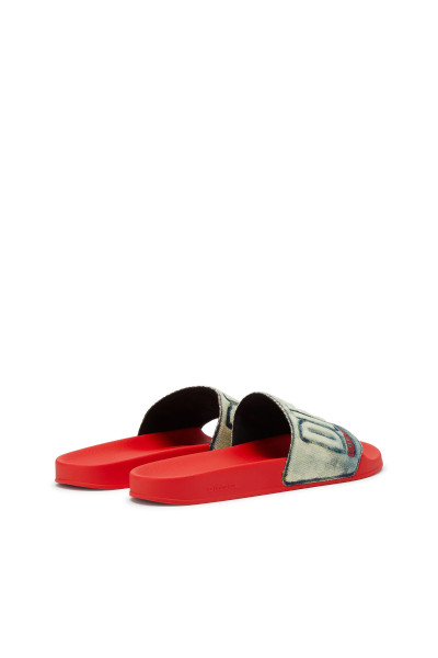 ŠĽAPKY DIESEL MAYEMI SA-MAYEMI DENIM SANDALS - Fotografia č. 3