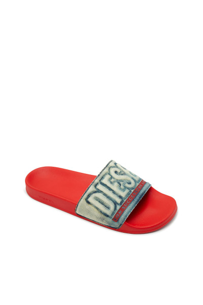 ŠĽAPKY DIESEL MAYEMI SA-MAYEMI DENIM SANDALS - Fotografia č. 6