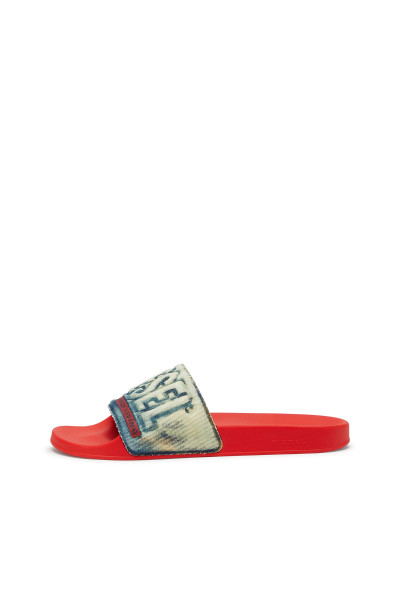 ŠĽAPKY DIESEL MAYEMI SA-MAYEMI DENIM SANDALS - Fotografia č. 7