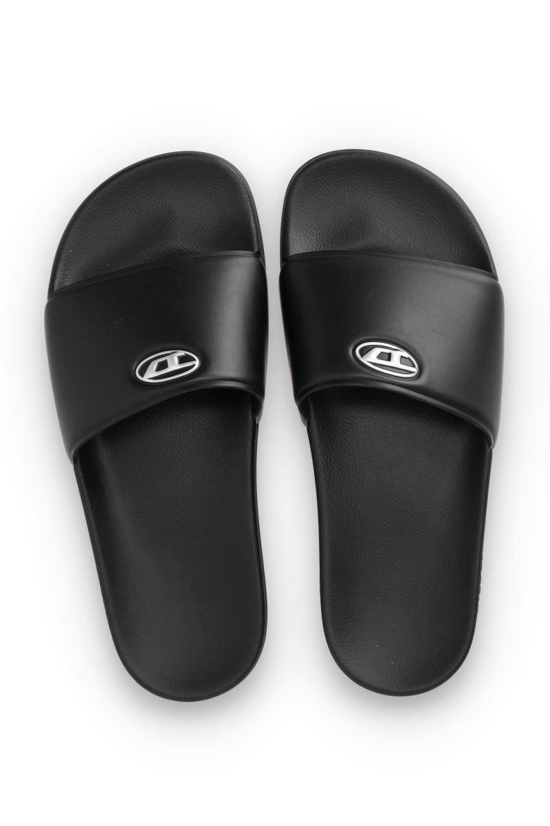 Šľapky Diesel Bloop Sa-Bloop W Sandals Black/Silver