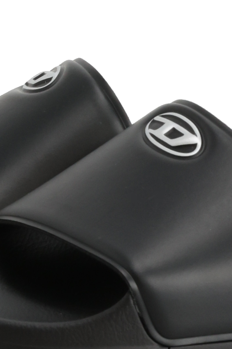 Šľapky Diesel Bloop Sa-Bloop W Sandals Black/Silver