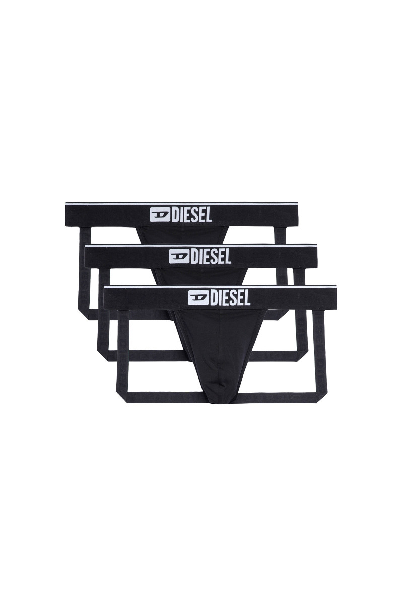 Alsónemű Diesel Umbr-Jocky-3Pack Jockstrap Black3
