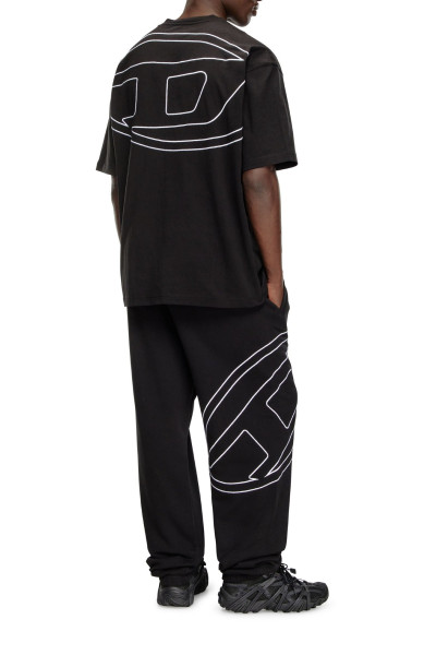 TRIČKO DIESEL T-BOGGY-MEGOVAL-D T-SHIRT - Fotografie č. 3