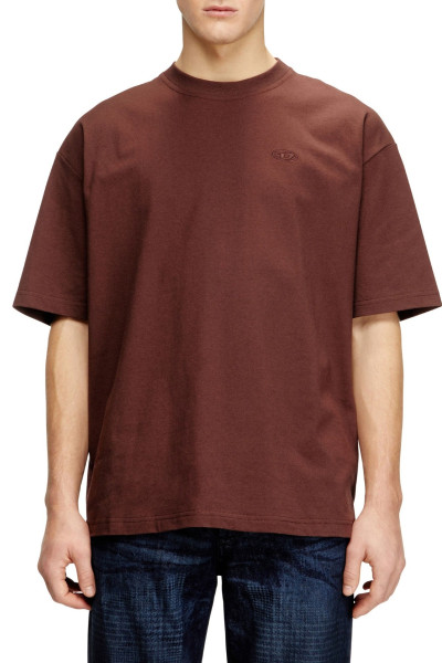 TRIČKO DIESEL T-BOGGY-MEGOVAL-D T-SHIRT - Fotografie č. 1