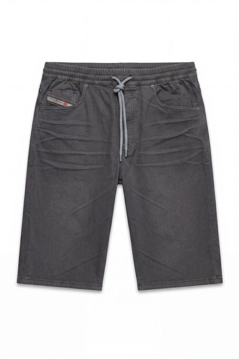 Šortky Diesel 2033 D-Krooley-Short Jogg Shorts Steeple Gray