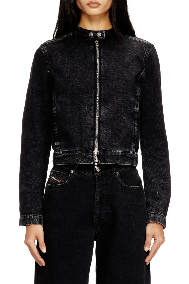 Bunda Diesel De-Mornin Jacket Black/Denim