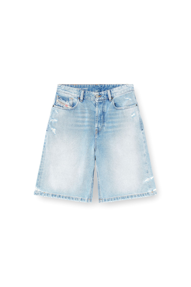 Šortky Diesel De-Sire-Short Shorts Denim