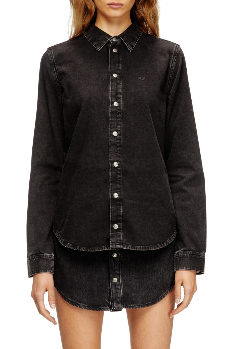 Košeľa Diesel De-Eazy Shirt Black/Denim