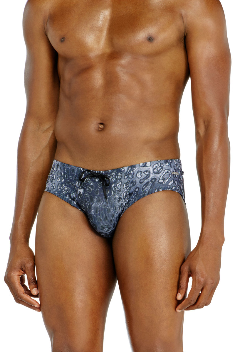 Plavky Diesel Alfie-Utlt Leopard Black