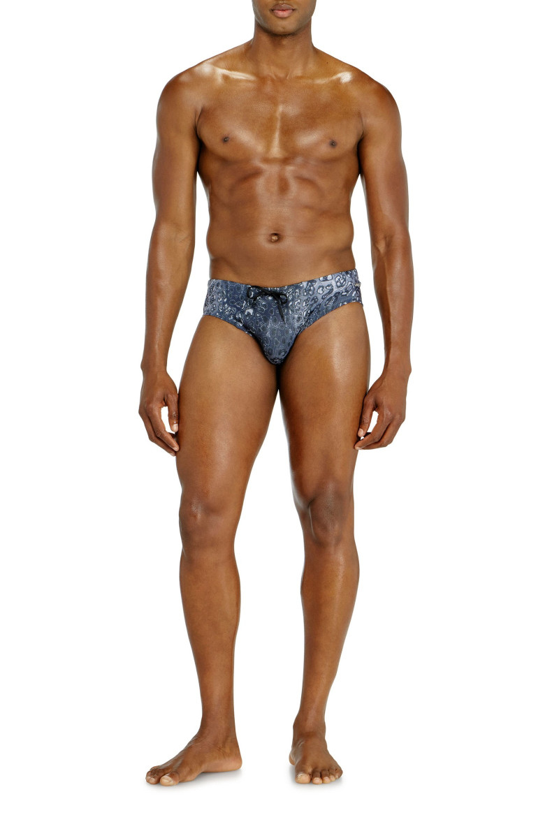 Plavky Diesel Alfie-Utlt Leopard Black