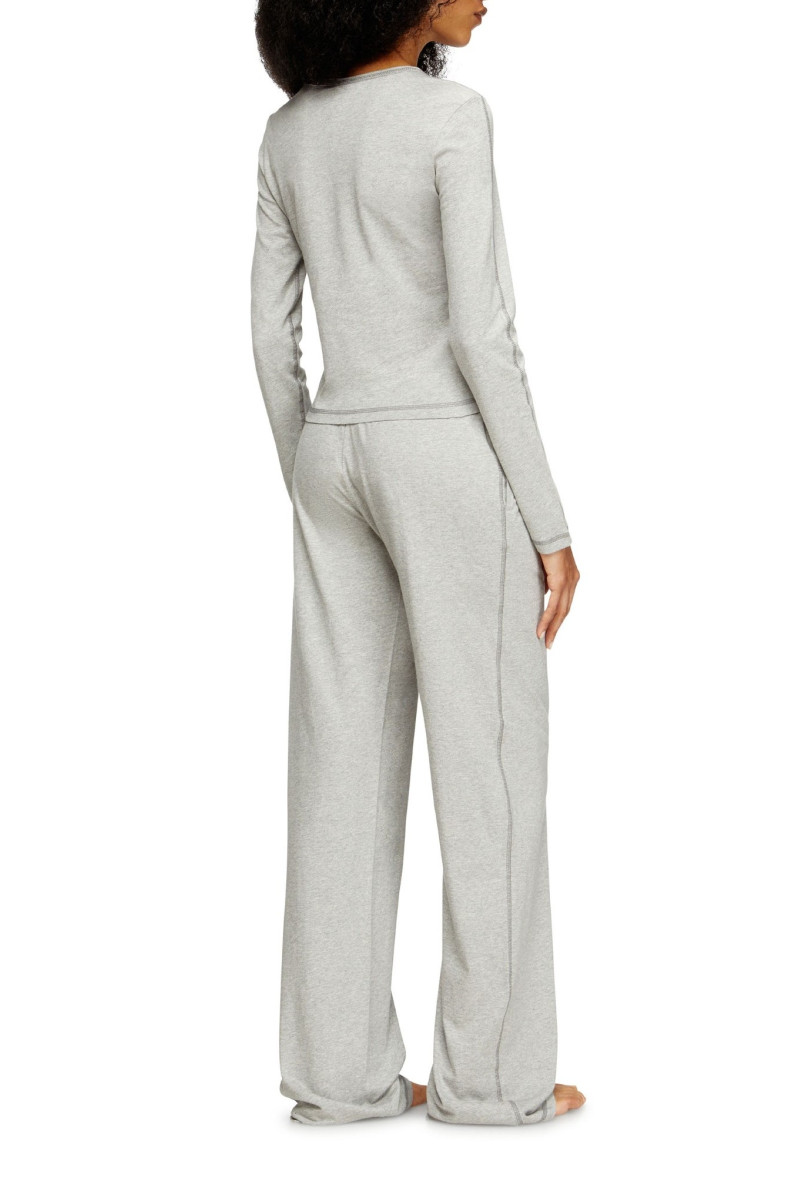 Pyžamo Diesel Set-Gilda-D-Core Pyjama Grey Melange (No Bros)