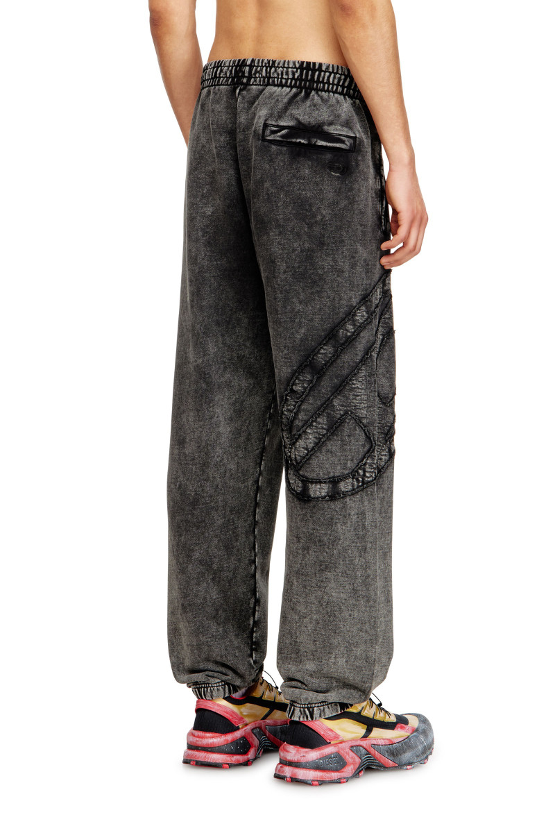 Tepláky Diesel P-Marky-Den Trousers Black