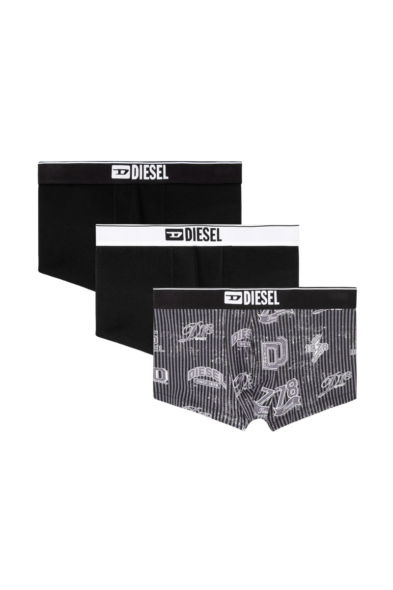 Alsónemű Diesel Damien-D-Box-3Pack Boxer-Shorts Black