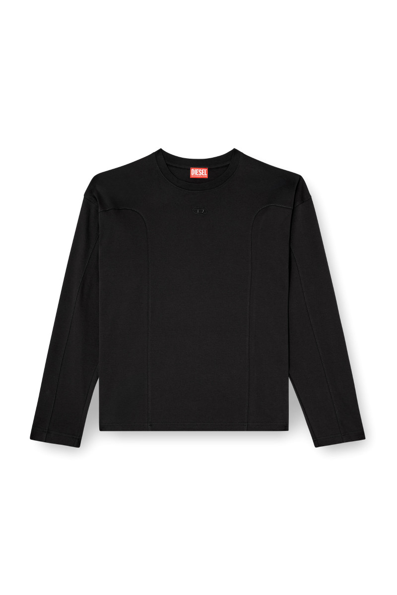 Tričko Diesel T-Boxt-Ls-Int T-Shirt Black