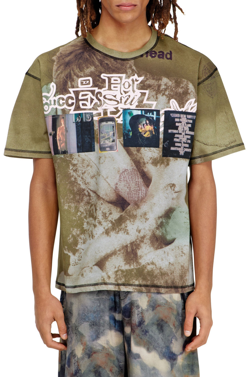 Tričko Diesel T-Boxt-V5 T-Shirt Green