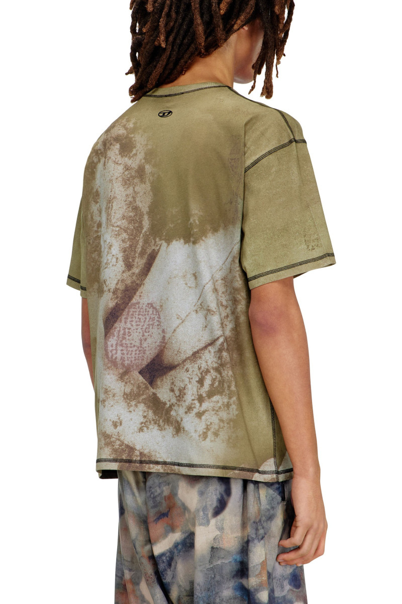 Tričko Diesel T-Boxt-V5 T-Shirt Green