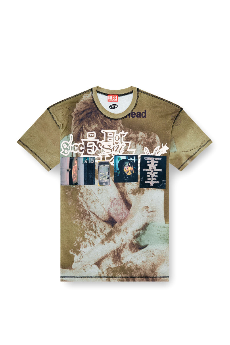 Tričko Diesel T-Boxt-V5 T-Shirt Green