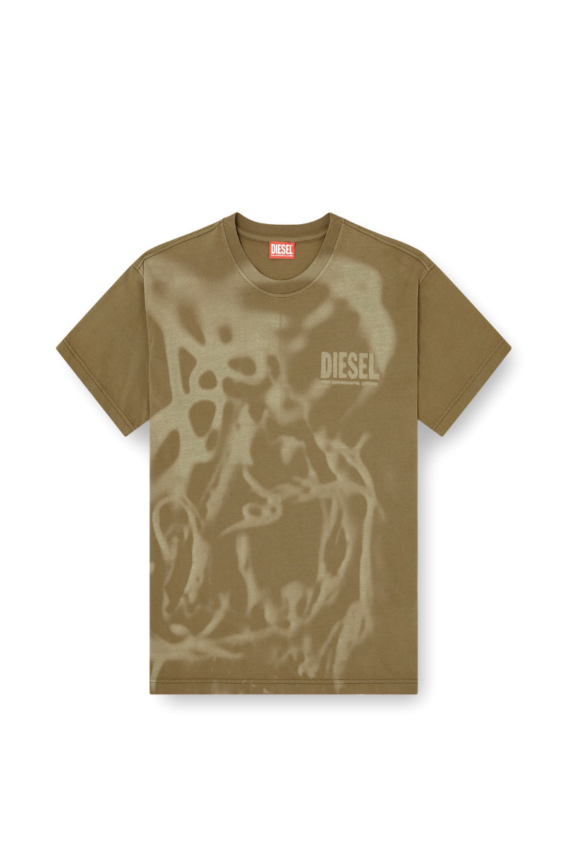 Tričko Diesel T-Norm-V7 T-Shirt Olive Night