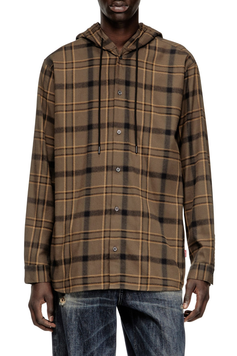 Košeľa Diesel S-Ix Shirt Black Oyster