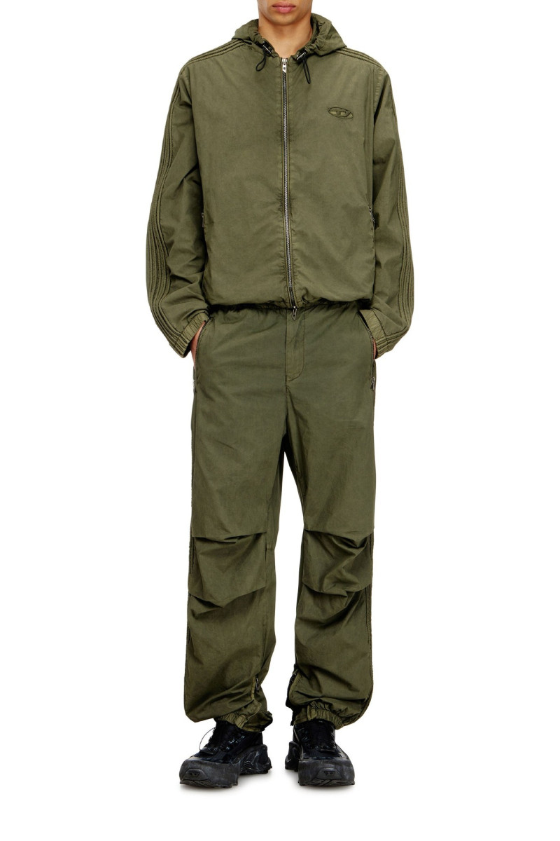 Nohavice Diesel P-Stitch Trousers Olive Night