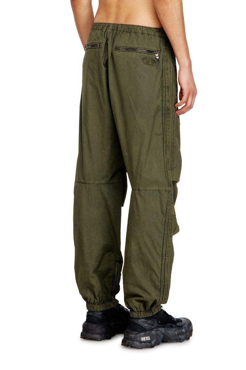 Nohavice Diesel P-Stitch Trousers Olive Night