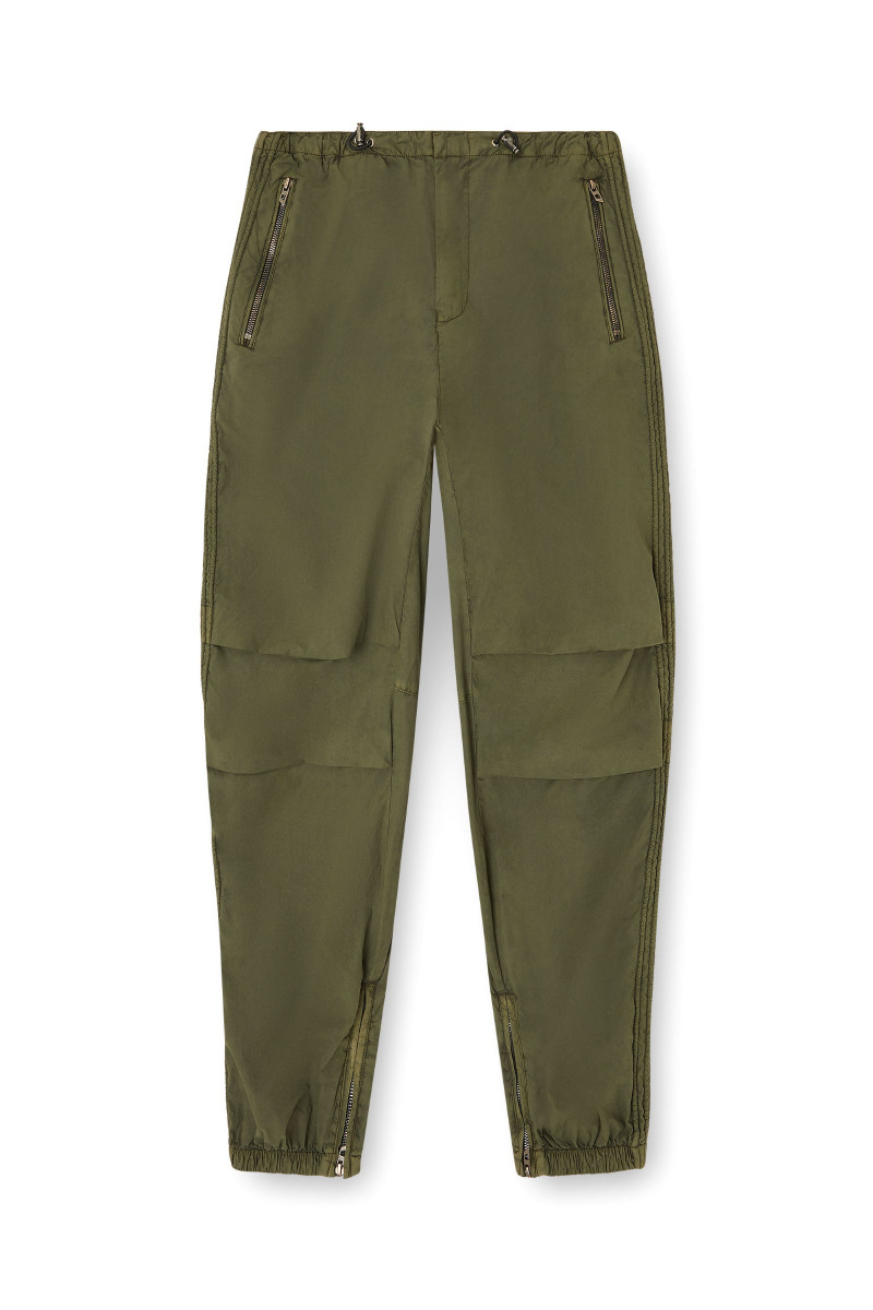 Nohavice Diesel P-Stitch Trousers Olive Night