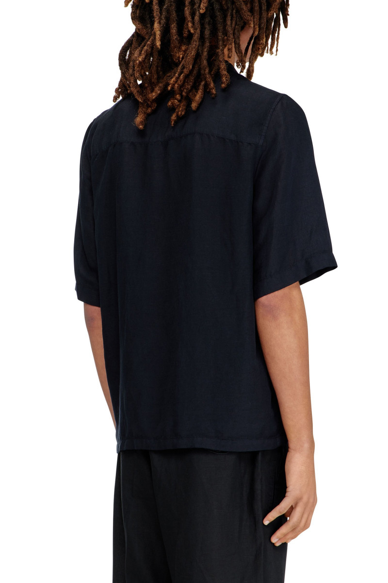 Košeľa Diesel S-Brack-Pgbs Shirt Caviar