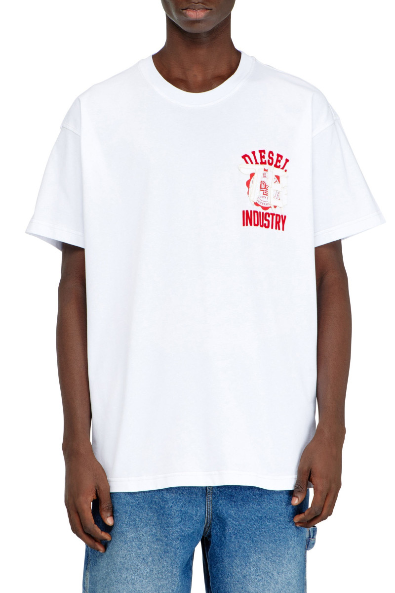 Tričko Diesel T-Norm-V14 T-Shirt Bright White