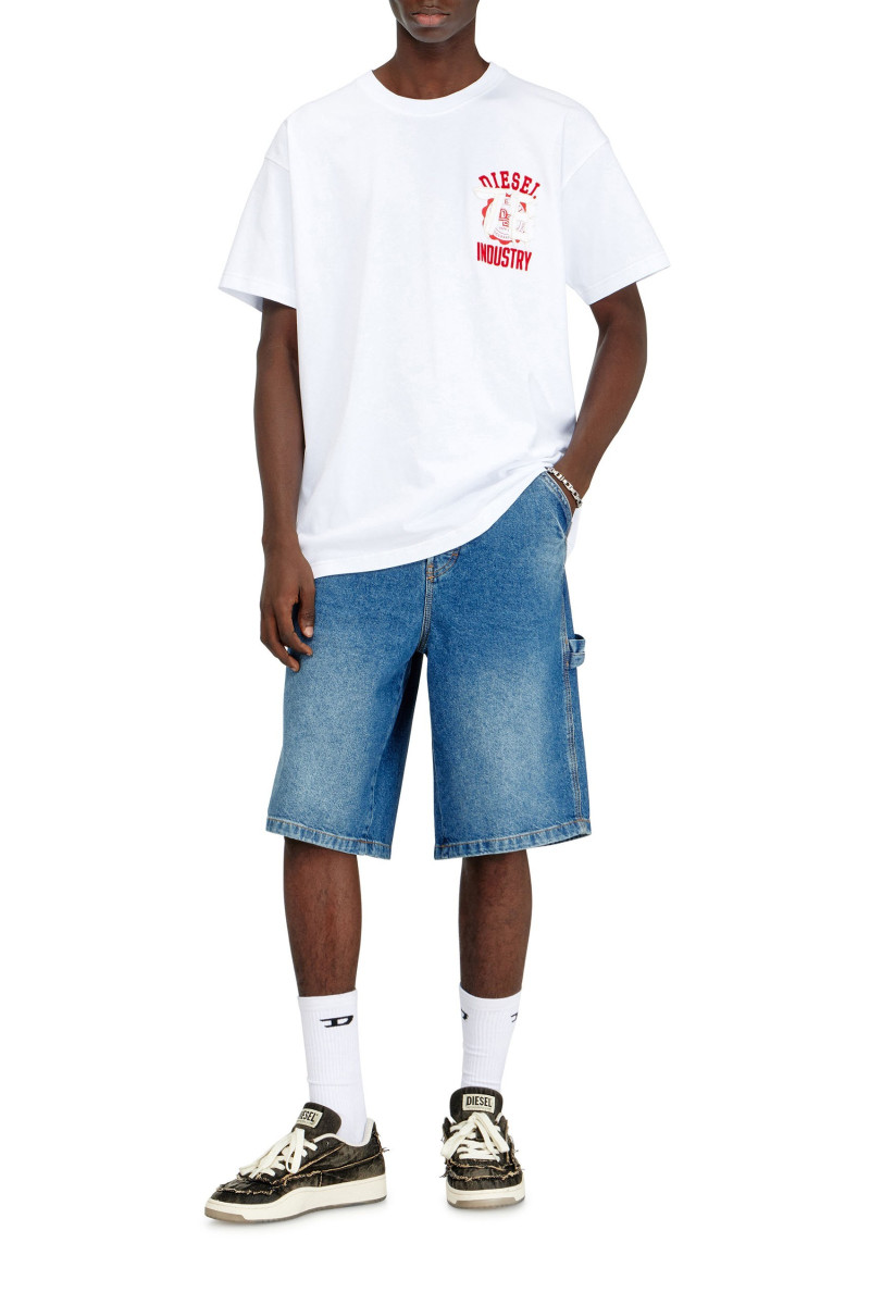 Tričko Diesel T-Norm-V14 T-Shirt Bright White