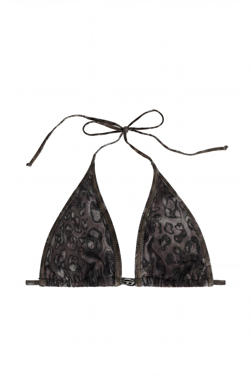 Plavky Diesel Corinne-Utlt Bra Leopard Brown