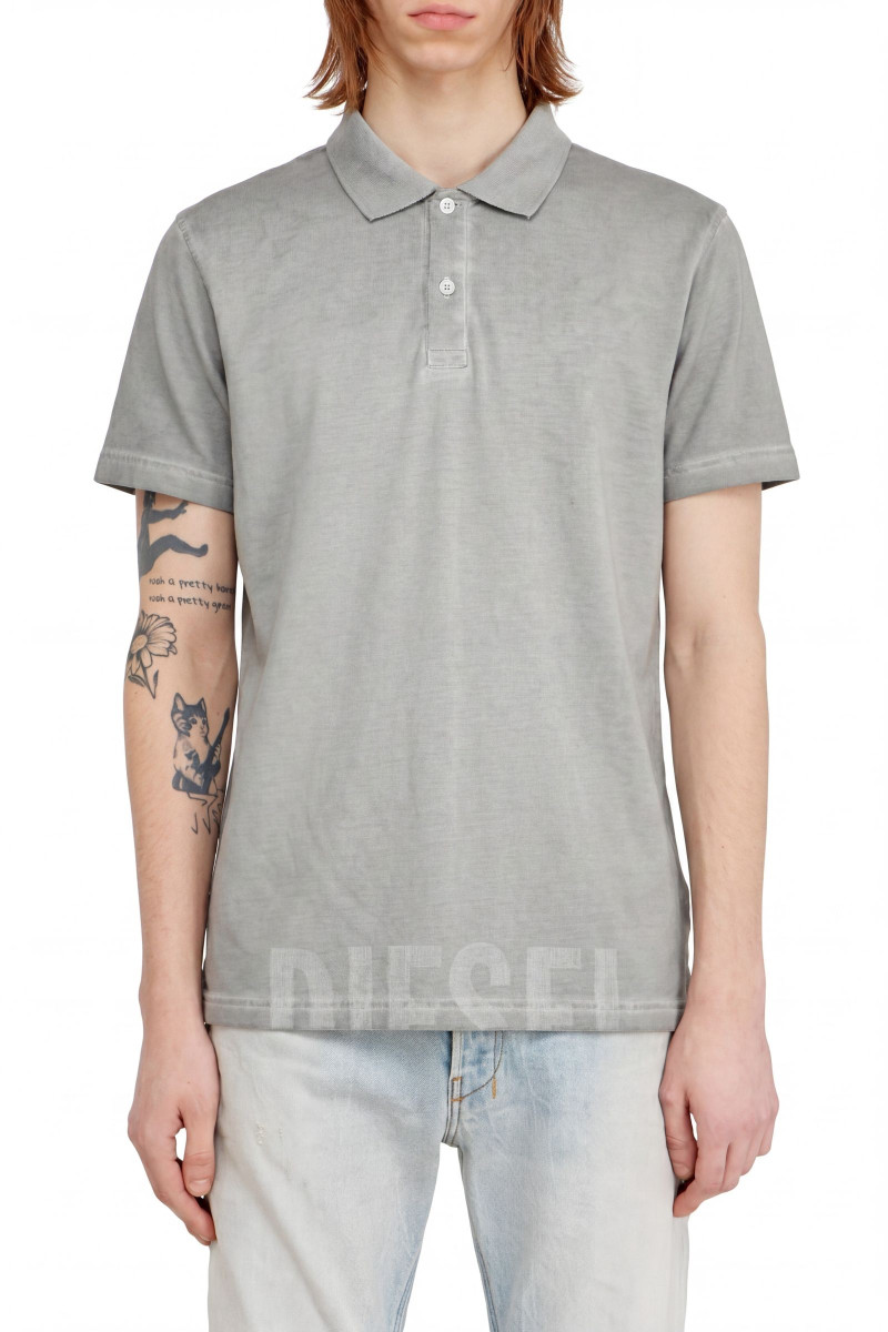 Póló Diesel T-Rejust-Nc-V3 Polo Shirt Steeple Gray