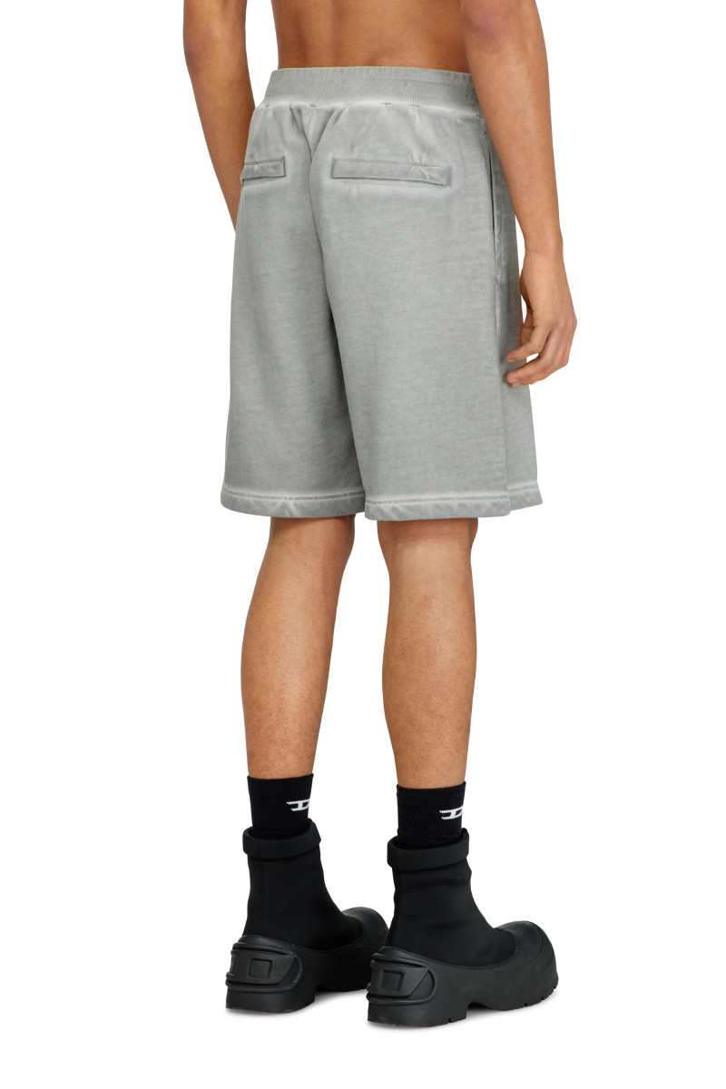 Teplákové Šortky Diesel P-Crown-V1 Shorts Steeple Gray