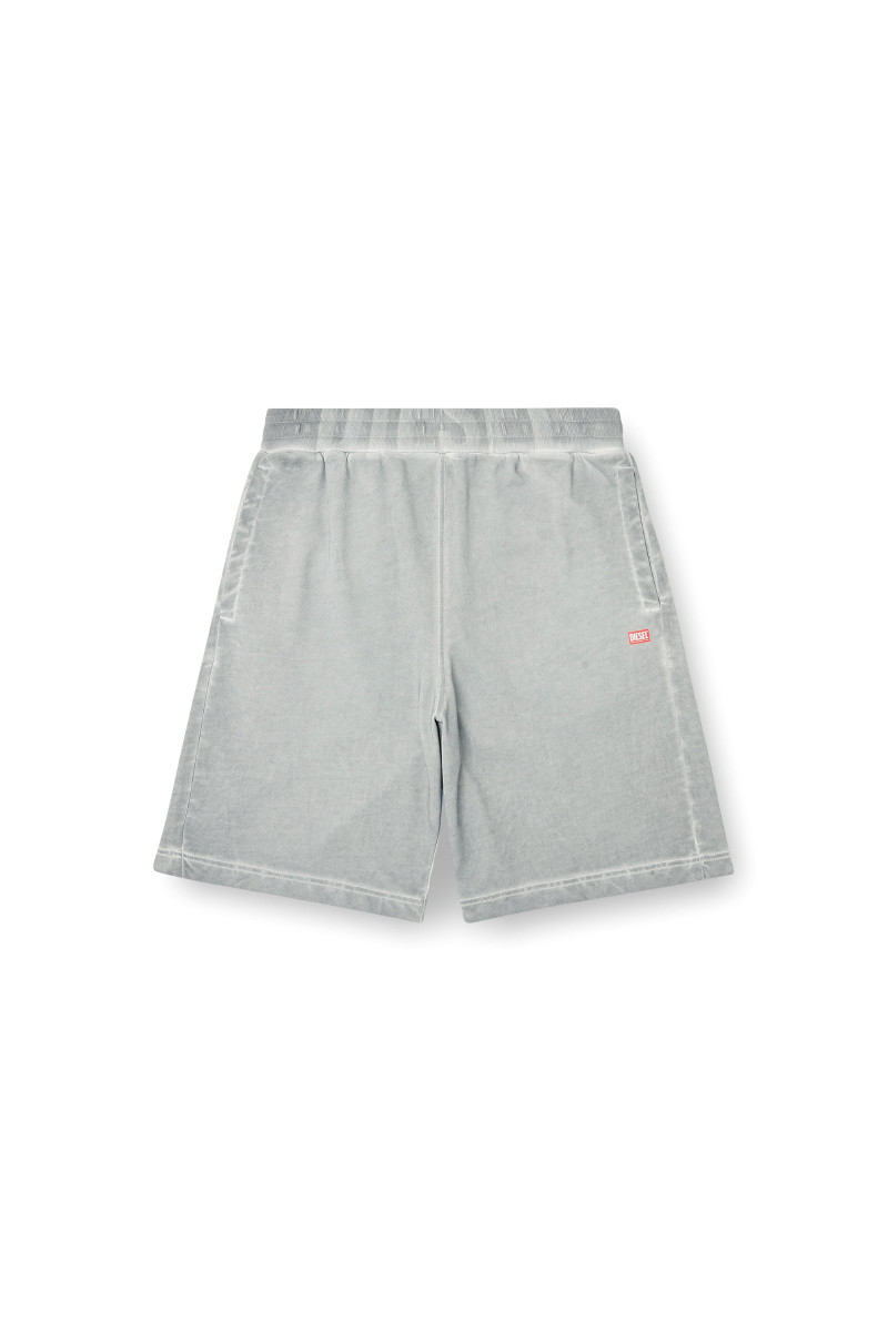Teplákové Šortky Diesel P-Crown-V1 Shorts Steeple Gray