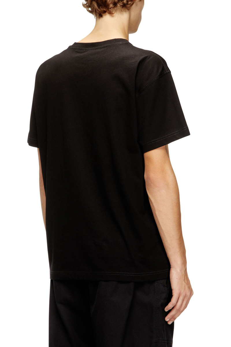 Tričko Diesel T-Norm-V8 T-Shirt Black