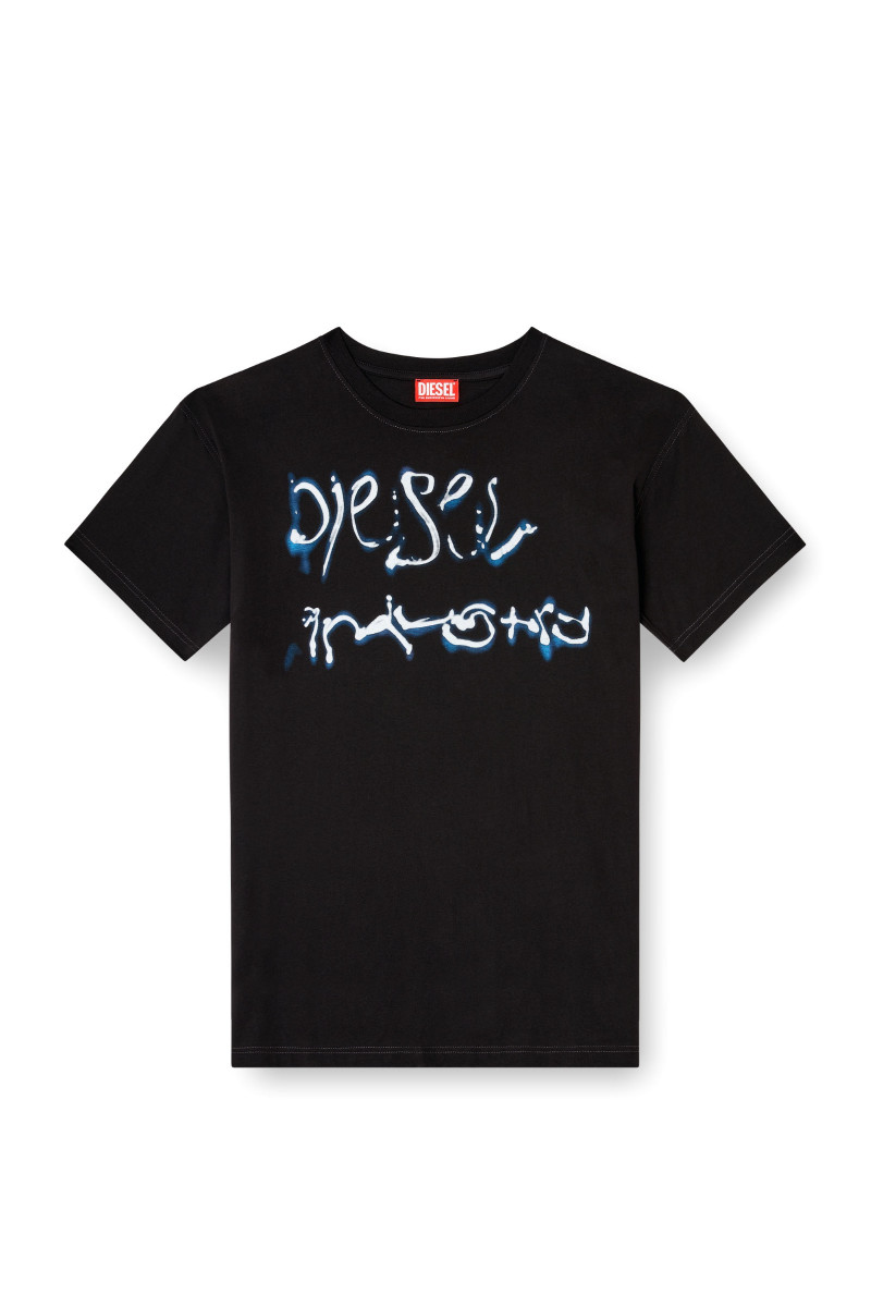 Tričko Diesel T-Norm-V8 T-Shirt Black