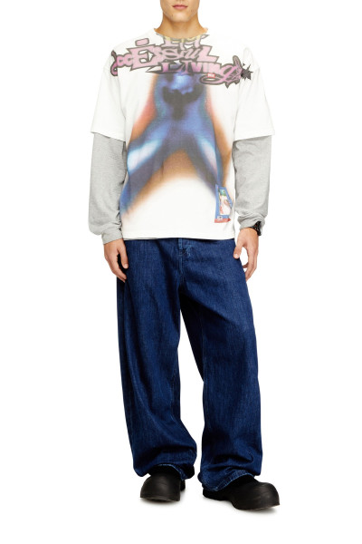 TRIČKO DIESEL T-BOXT-V13 T-SHIRT - Fotografie č. 2