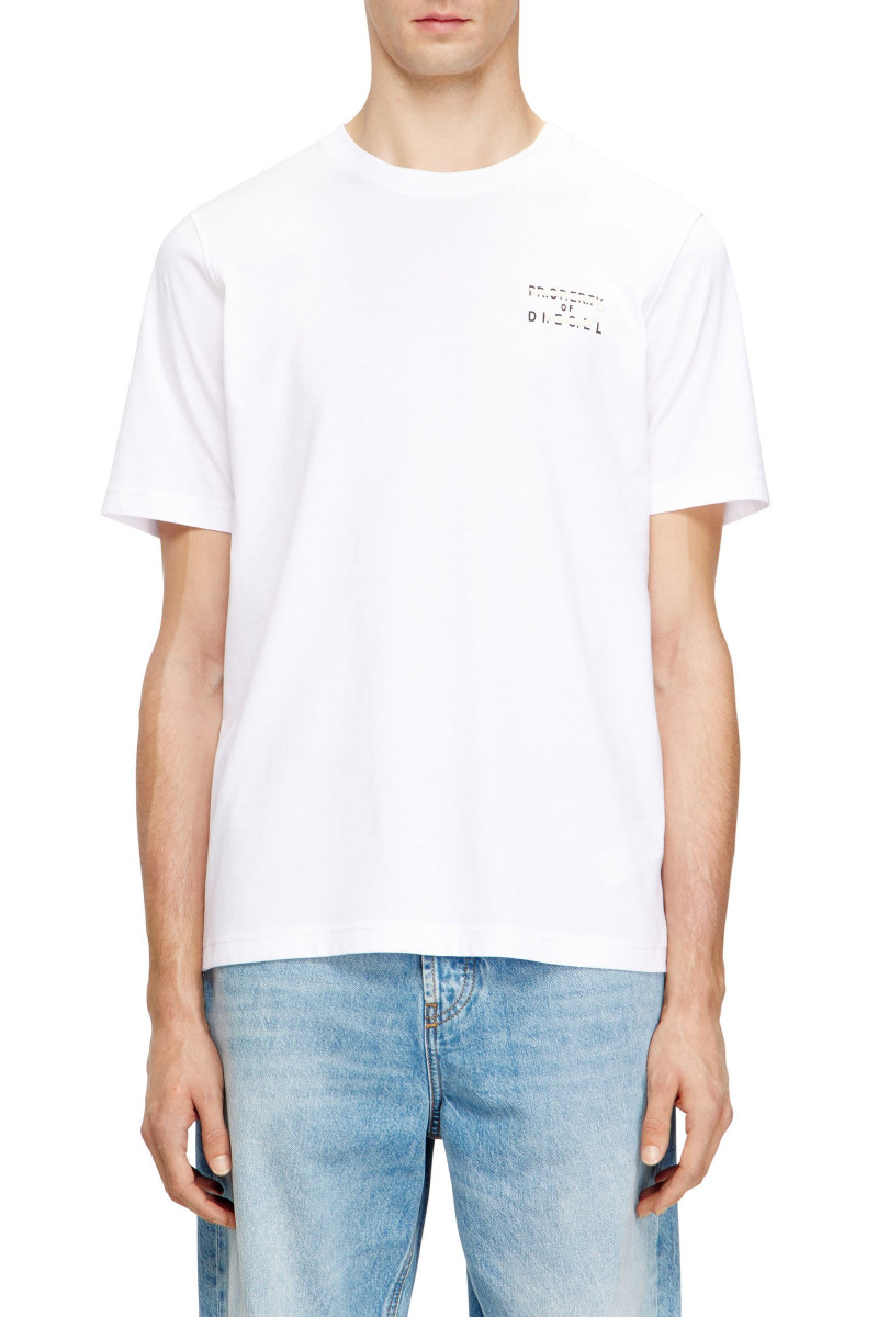 Póló Diesel T-Adjust-V5 T-Shirt Bright White