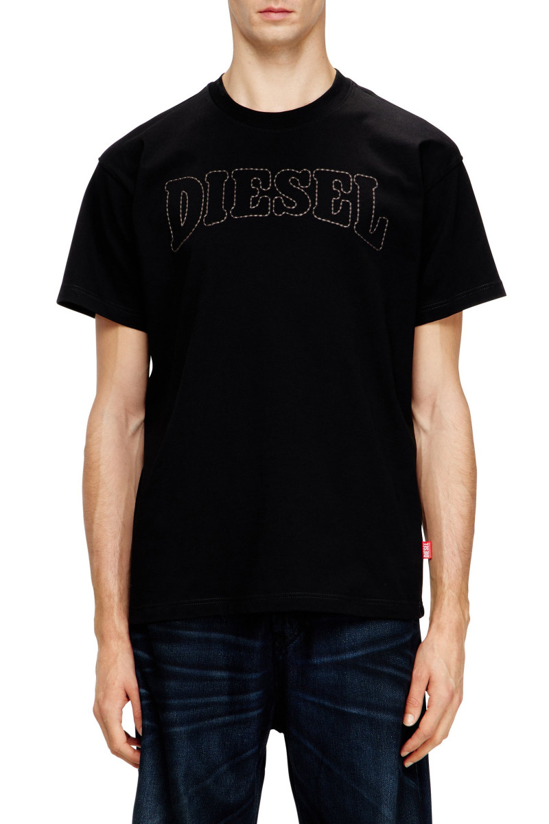 Póló Diesel T-Norm-V10 T-Shirt Black