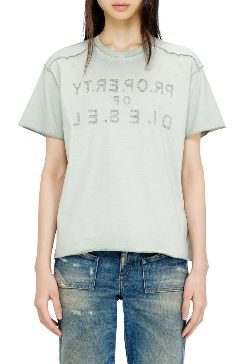 Póló Diesel T-Ily T-Shirt Storm Grey