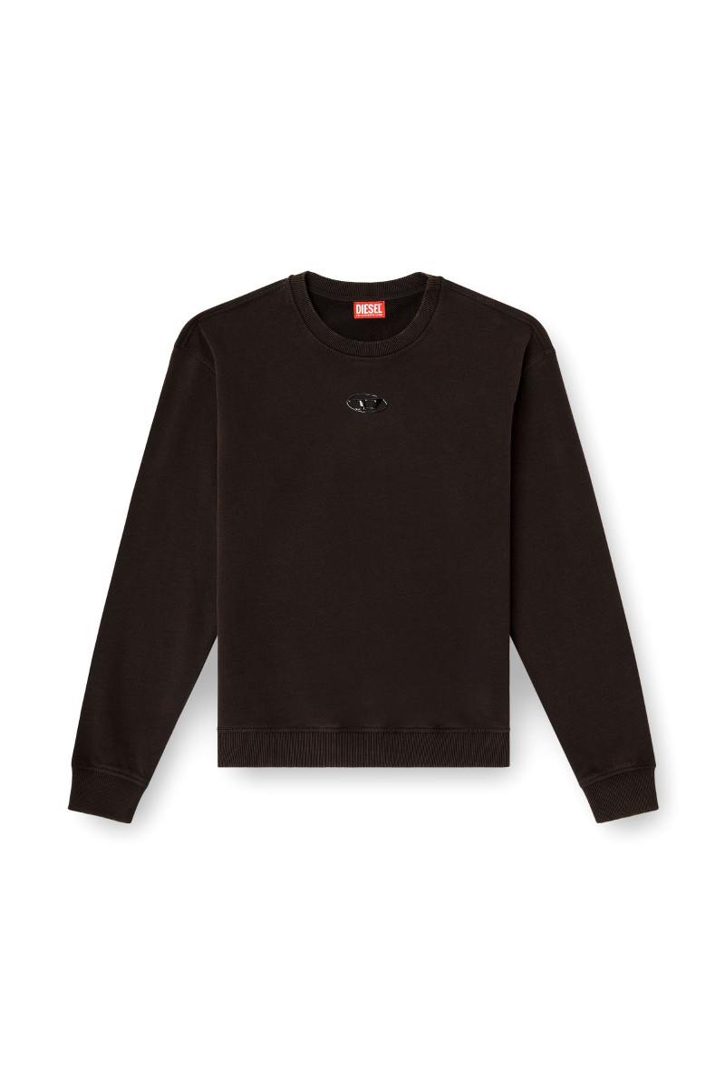 Mikina Diesel S-Norm-V1 Sweat-Shirt Black