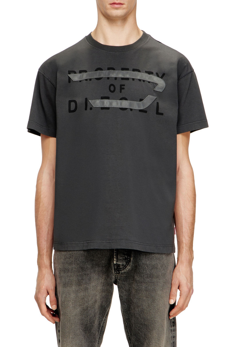 Póló Diesel T-Norm-V11 T-Shirt Grey