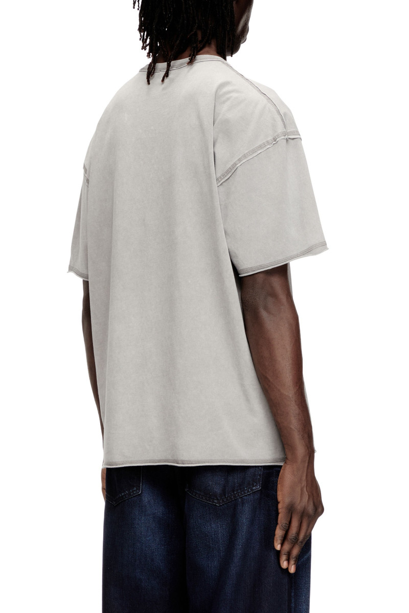 Tričko Diesel T-Rawboxt T-Shirt Steeple Gray