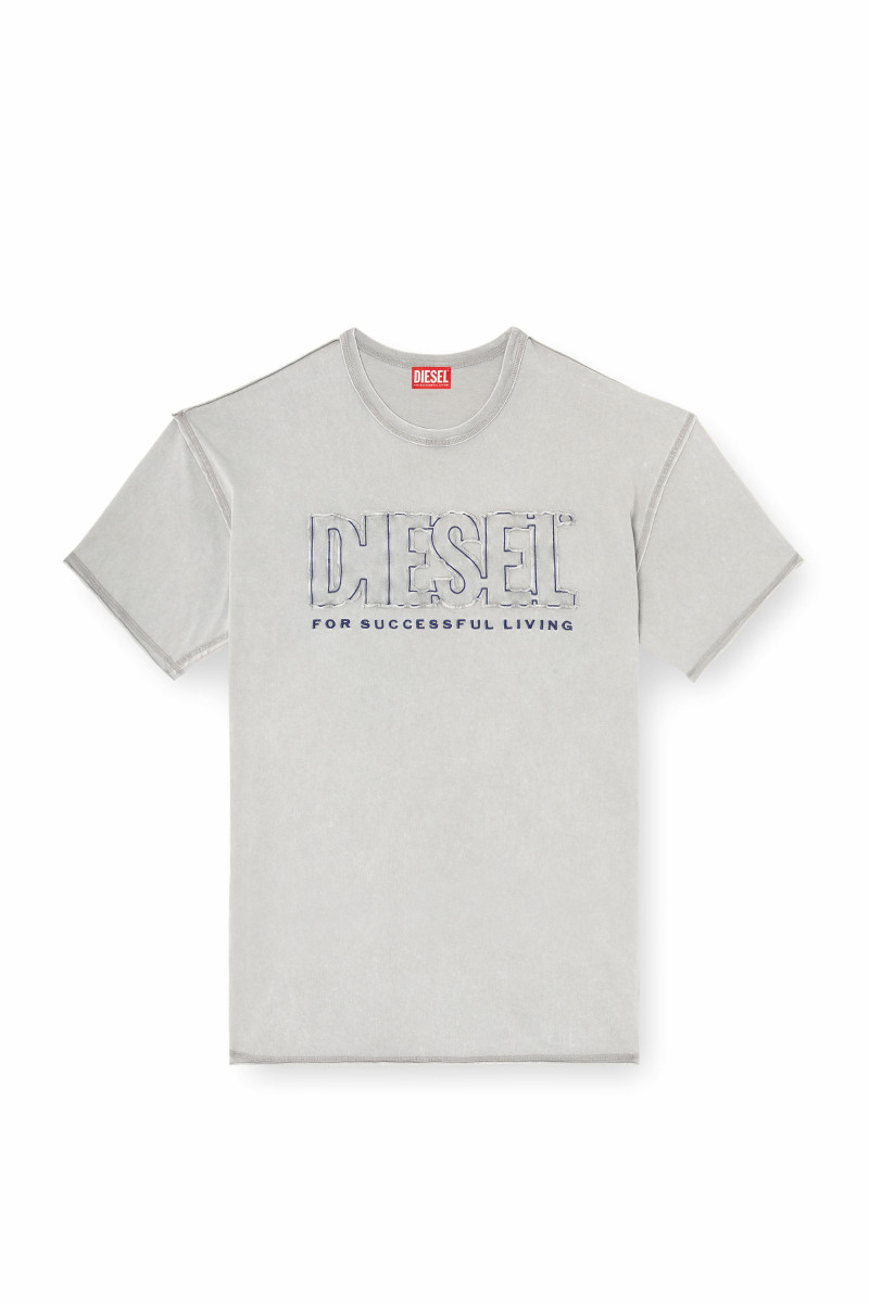 Tričko Diesel T-Rawboxt T-Shirt Steeple Gray