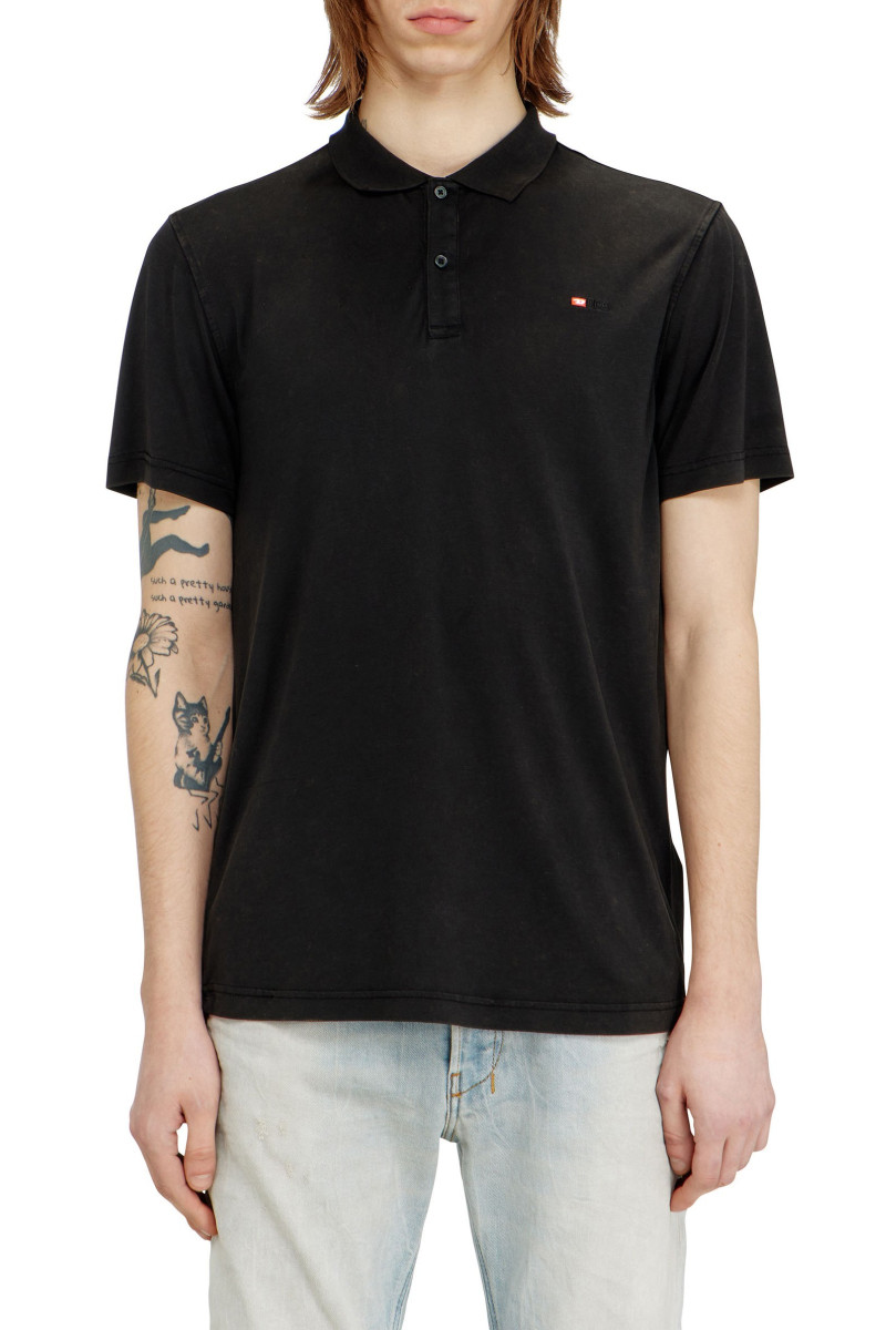 Polokošeľa Diesel T-Rejust-Nc-V1 Polo Shirt Black