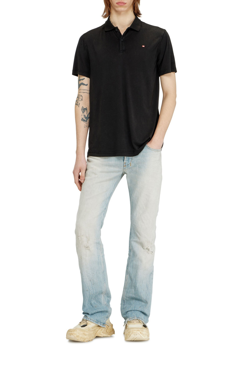Polokošeľa Diesel T-Rejust-Nc-V1 Polo Shirt Black